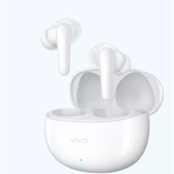 VIVO Buds Pro auriculares inalámbricos con cancelación activa de ruido, Bluetooth 5.2, aptX Adaptive, 29h de batería, IP52, blanco