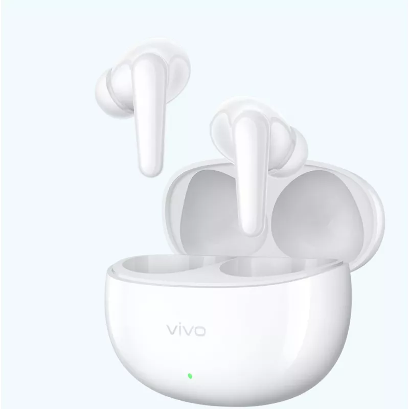 VIVO Buds Pro auriculares inalámbricos con cancelación activa de ruido, Bluetooth 5.2, aptX Adaptive, 29h de batería, IP52, blanco