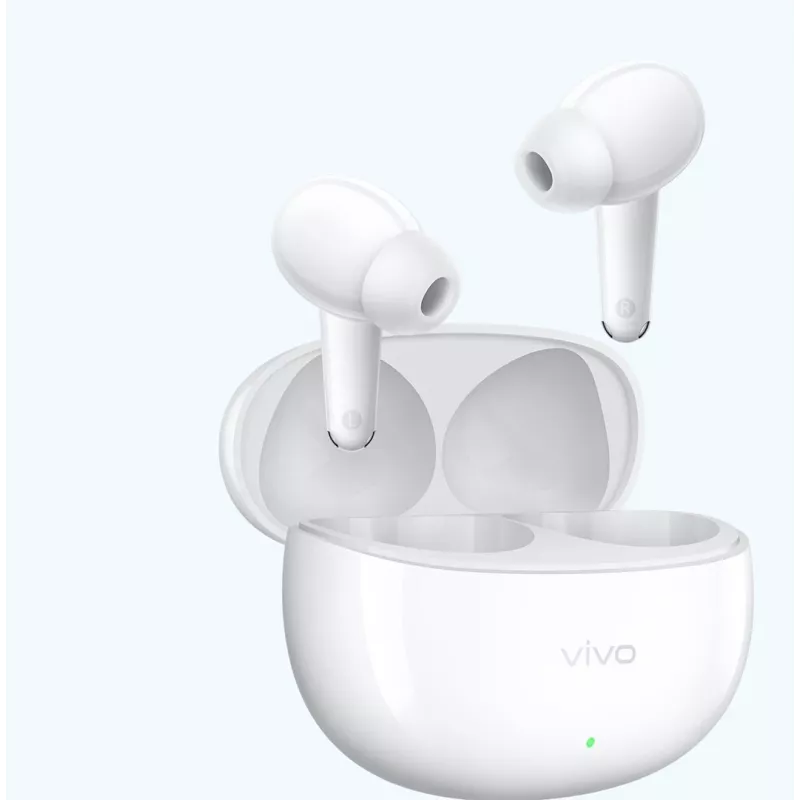 VIVO Buds Pro auriculares inalámbricos con cancelación activa de ruido, Bluetooth 5.2, aptX Adaptive, 29h de batería, IP52, blanco