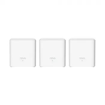 Tenda MX3 AX1500 sistema Mesh Wi-Fi 6, pack de 3, blanco