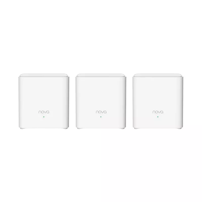 Tenda MX3 AX1500 Sistema Mesh Wi-Fi 6, pack de 3, blanco