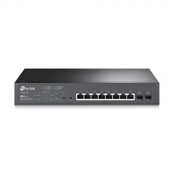 TP-Link JetStream switch Gigabit Smart PoE de 10 puertos con 8 puertos PoE+