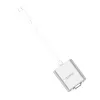 ORICO PTAV adaptador USB-C a VGA y audio de 3,5 mm, Full HD 1080p, 15 cm, plata
