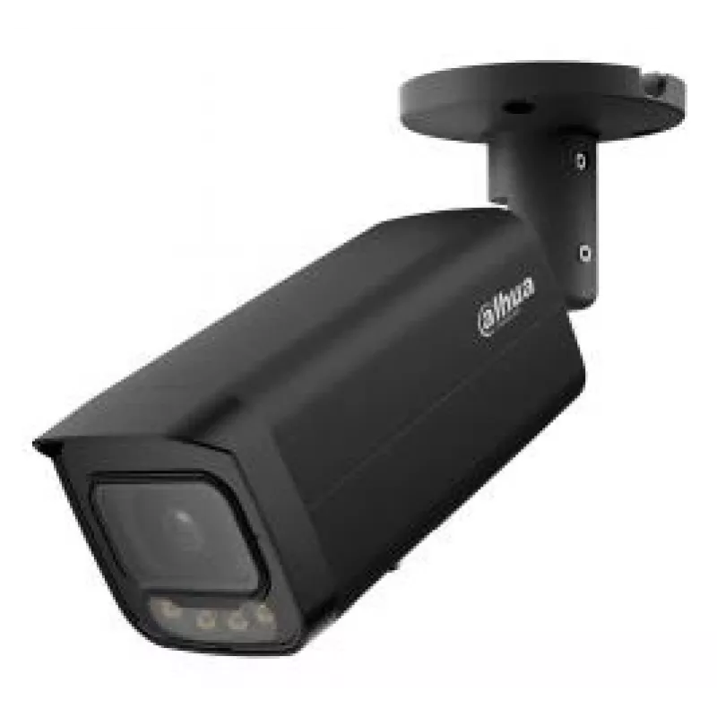 DAHUA IPC-HFW5559T-ASE-IL-0280B-BLACK Cámara de red tipo bala para exterior 5MP con IA, 60m IR, IP67, IK10, PoE