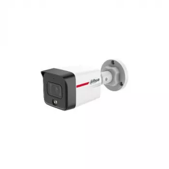 DAHUA IPC-HFW1439TC1-A-LED-0280B-PRO Cámara IP tipo bala Full-Colour 4MP con micrófono integrado, distancia focal fija de 2,8mm, visión nocturna con luz blanca 30m, IP67, PoE