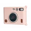 LOVEINSTANT Funda de silicona para Fujifilm Instax Mini Evo, Rosa