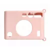 LOVEINSTANT Funda de silicona para Fujifilm Instax Mini Evo, Rosa