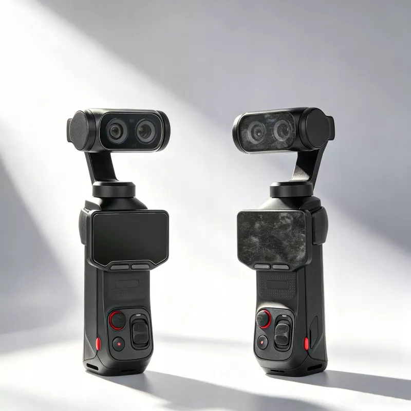 SUNNYLIFE 2x protector de pantalla de cristal 9H para LCD y lente para Insta360 Luna Ultra / LU-BHM248-2