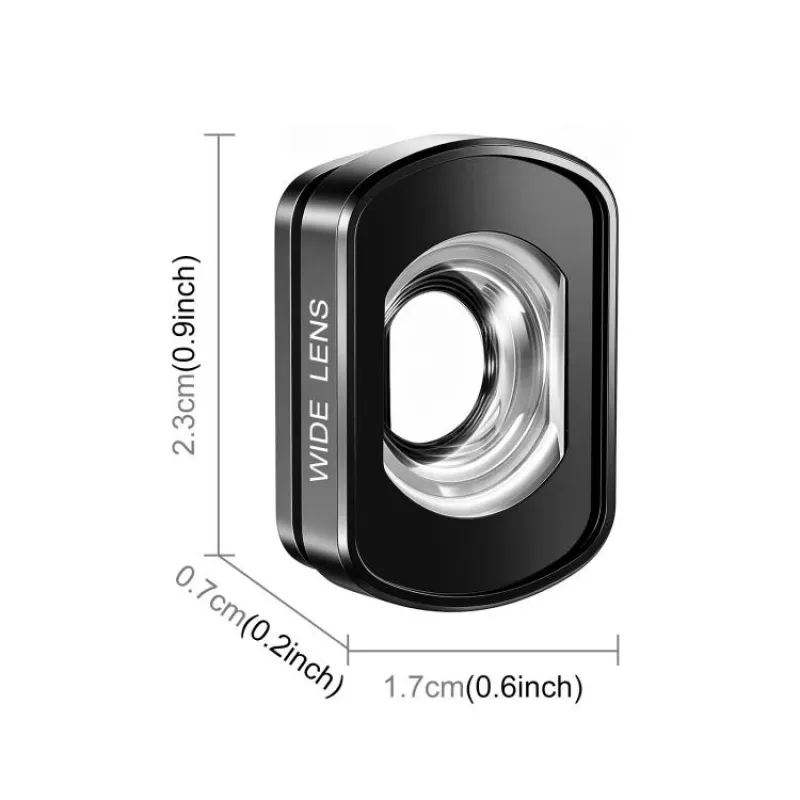PULUZ Objetivo magnético gran angular de 112° para DJI Osmo Pocket 3 (PU1108B)