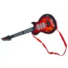 LEAN TOYS Guitarra eléctrica Star Strings con diodos de colores roja