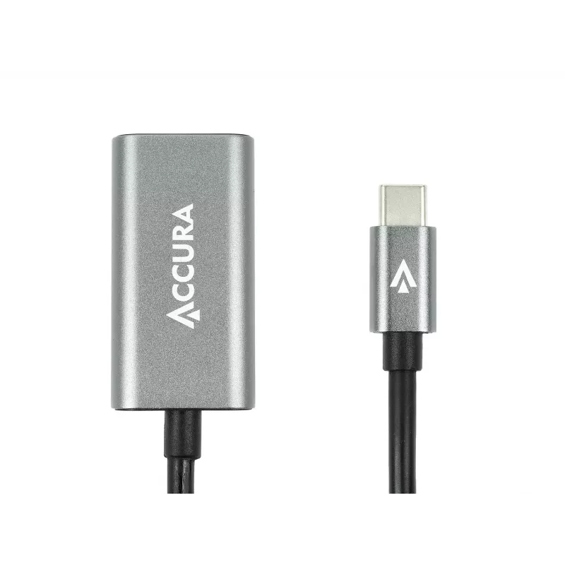 Accura Cable adaptador USB-C a HDMI 4K 60Hz macho/hembra 0,23m