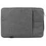 Accura Funda para portátil Ava 14 pulgadas gris oscuro