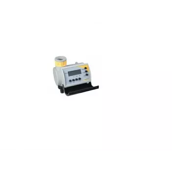 GREENMILL Programador de riego automático para grifos 3/4 pulgadas-1 pulgada | temporizador de riego a pilas con LCD, retardo por lluvia, IPX4