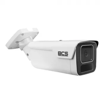 BCS Cámara de red exterior turret 8 MP con IA, objetivo de 2,8 mm, IP67, PoE