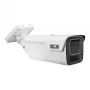 BCS Cámara de red exterior turret 8 MP con IA, objetivo de 2,8 mm, IP67, PoE
