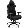 YUMISU 2053 Silla de oficina magnética, tapizado de tela, negra (Y-2053F-BB-M)