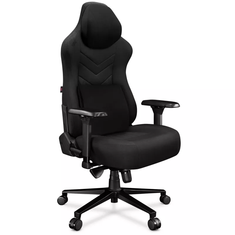 YUMISU 2053 Silla de oficina magnética, tapizado de tela, negra (Y-2053F-BB-M)