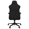 YUMISU 2053 Silla de oficina magnética, tapizado de tela, negra (Y-2053F-BB-M)