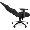 YUMISU 2053 Silla de oficina magnética, tapizado de tela, negra (Y-2053F-BB-M)