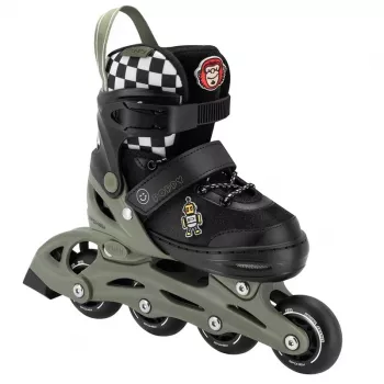 SPOKEY POPPY Patines en línea para niños 31-34 verde/negro