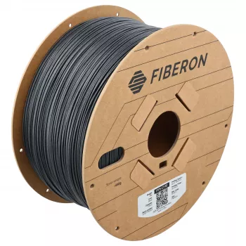 Polymaker Fiberon PPS-CF10 Filamento para impresora 3D, 1,75 mm, 3 kg, negro
