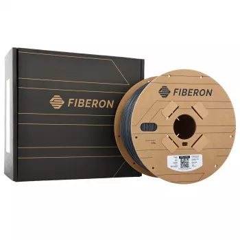 Polymaker Fiberon PPS-CF10 Filamento para impresora 3D, 1,75 mm, 3 kg, negro