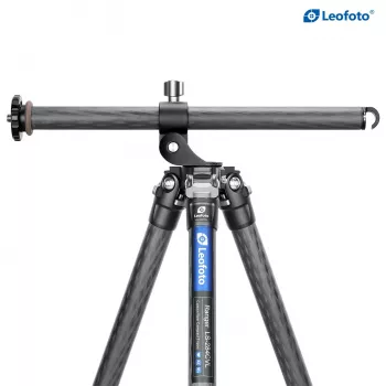 Leofoto Ranger Explorer LS-284CVL Trípode de fibra de carbono con base niveladora