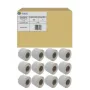 G&G Zebra 800283-205 Etiquetas de transferencia térmica 76x51mm perforadas, 1370 etiquetas/rollo, 12 rollos/caja (16440 etiquetas)