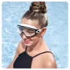 Bestway 21194 Gafas de natación ajustables negro y blanco