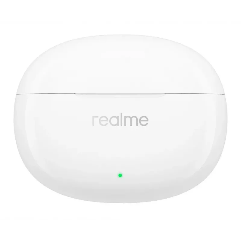 realme Buds T110 Auriculares True Wireless con 38h de batería, AI ENC, IPX5, Bluetooth 5.4, drivers de graves de 10mm, carga rápida USB-C, modo de baja latencia, Smart Touch, blanco