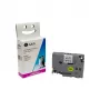 G&G Ninestar Cinta de etiquetas compatible Brother TZe-S231 12mm negro sobre blanco