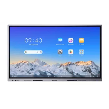 Hikvision DS-D5C86RB/A Pantalla táctil interactiva 4K UHD de 86