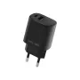 Beline Cargador de pared GaN 30W USB-C PD + USB-A QC negro (solo cargador)
