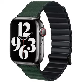 Correa Beline Magnetic Pro para Apple Watch 42/44/45/49 mm negro/verde