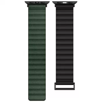 Correa Beline Magnetic Pro para Apple Watch 42/44/45/49 mm negro/verde