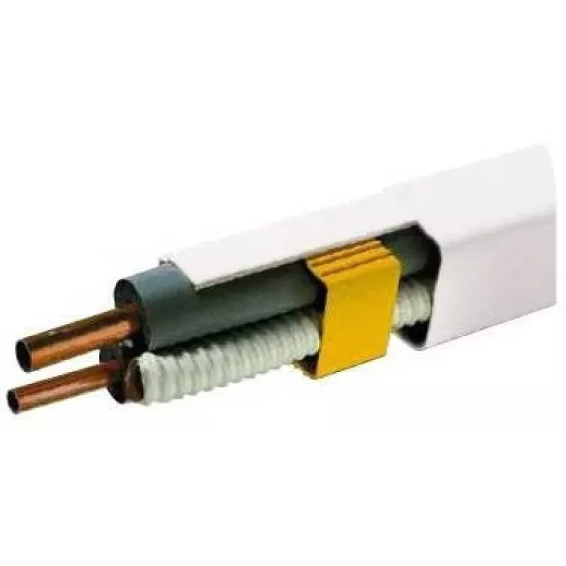 IVENSIS IPDT60 Canaleta de instalación blanca 60x40 mm 2 m PVC