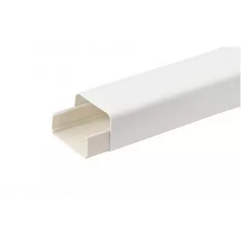 IVENSIS IPDT60 Canaleta de instalación blanca 60x40 mm 2 m PVC