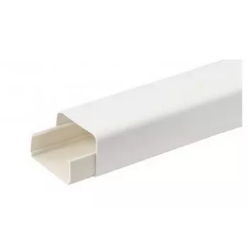 IVENSIS IPDT80 Canaleta de PVC blanca 80x60 mm 2 m