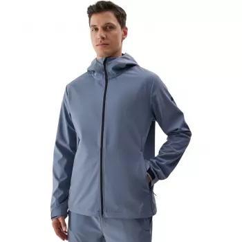 Chaqueta softshell para hombre 4F M283 Denim Blue talla S