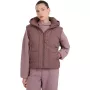 Chaqueta acolchada 4F mujer marrón oscuro F299 talla M