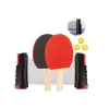 LEAN TOYS Set de tenis de mesa con red, 2 palas y 3 pelotas