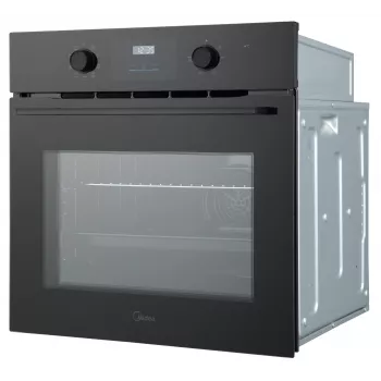 Midea MBO65M80D2-BK horno eléctrico empotrable, 70 l, 3 kW, A, negro