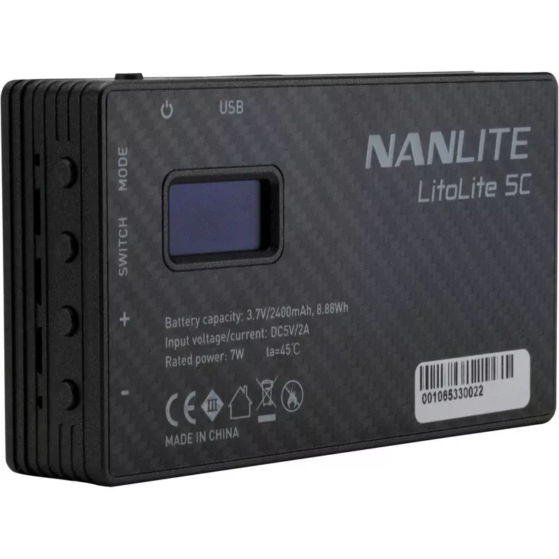 Nanlite Litolite 5C RGBWW luz LED de bolsillo (15-2018)