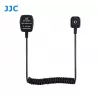 JJC FC-E3 cable de sincronización TTL de flash fuera de cámara para Canon EOS, cable espiral de 1,3 m, paso E-TTL II