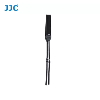 JJC correa de cuello de neopreno para cámara, ajustable, negra