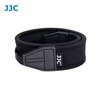 JJC correa de cuello de neopreno para cámara, ajustable, negra
