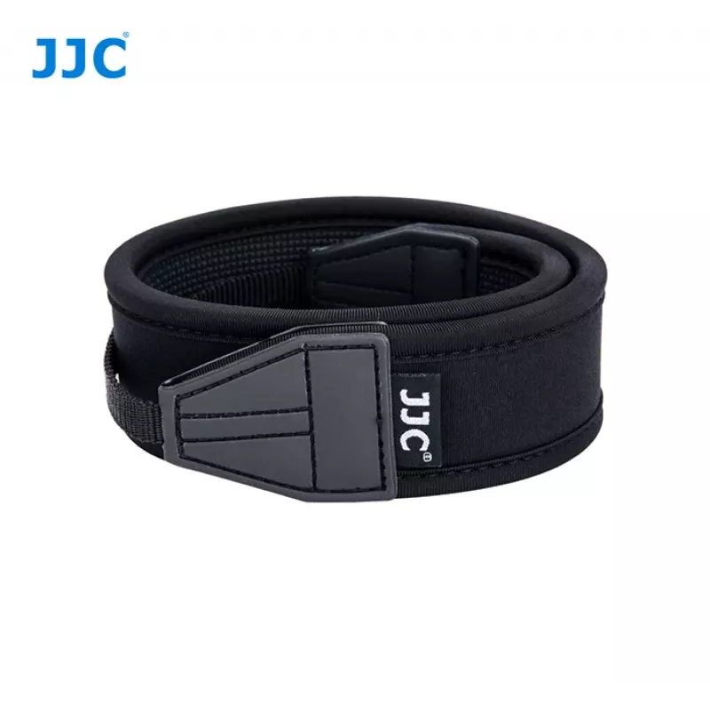JJC correa de cuello de neopreno para cámara, ajustable, negra