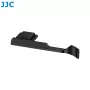 JJC soporte para el pulgar para cámara Fujifilm X-M5 – refuerzo de empuñadura de aleación de aluminio con montaje en zapata de flash, negro
