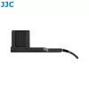 JJC soporte para el pulgar para cámara Fujifilm X-M5 – refuerzo de empuñadura de aleación de aluminio con montaje en zapata de flash, negro