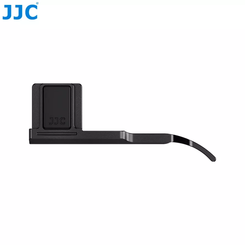 JJC soporte para el pulgar para cámara Fujifilm X-M5 – refuerzo de empuñadura de aleación de aluminio con montaje en zapata de flash, negro